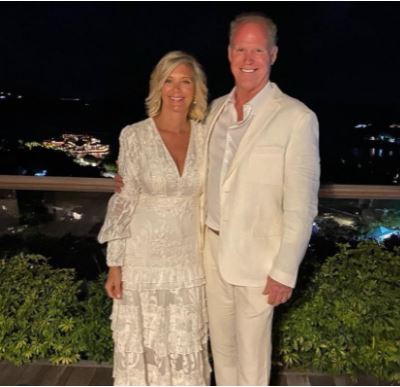 Lisa Windsor with her husband Charles Windsor
